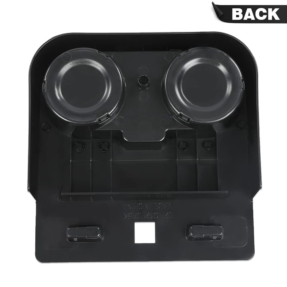 G-PLUS Center Cup Holder Under Front Seat Bottom Compatible with Ford F150 2015-2022 /Fit F250 F350 F450 F550 Super Duty 2017-2022 HC3C 1A096-MB