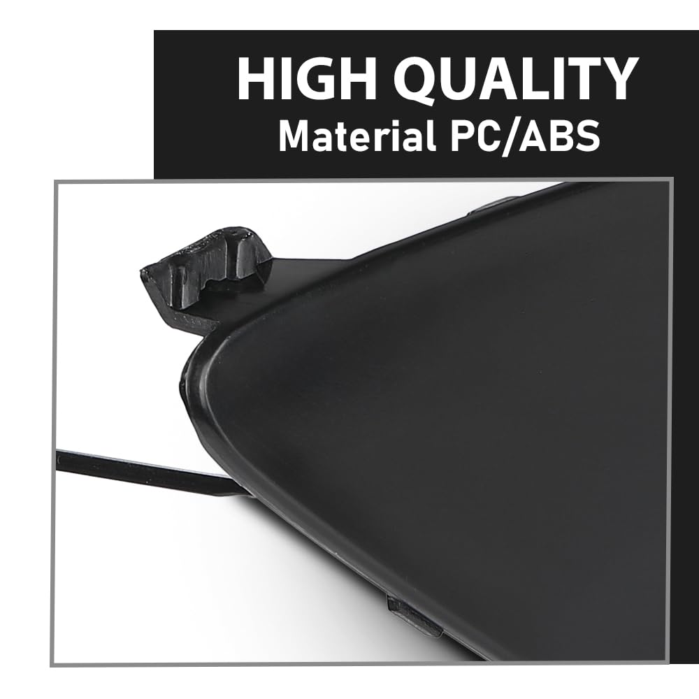 G-PLUS Front Bumper Towing Cover Tow Hook Cover Compatible with Benz W205 C-Class C200/220/250/300/350/400 2015-2018 A2058850324