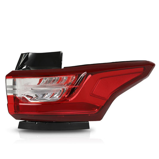 G-PLUS LED Rear Right Tail Light Assembly Compatible with Chevy Traverse 2018 2019 2020 2021 Right Rear Brake Lamp Luces Traseras, 84618032, GM2805130, Red Lens