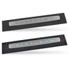 G-PLUS LED Illuminated Platinum Door Sill Plates Compatible with Ford F250 F350 F450 F550 Super Duty Crew Cab Only 2017-2022 Left and Right Door Sill Protector HC3Z-2613208-AA HC3Z-2613209-AA