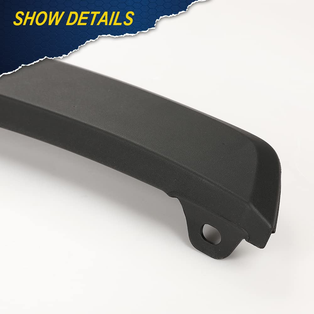 G-PLUS Fender Flares Compatible With 2019 2020 2021 Toyota Rav4, OE Style Front Wheel Black Fender Molding Trim 756010R090,7560142160(Front Left Driver Side)