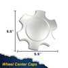 G-PLUS Wheel Center Caps Compatible with 03-07 Toyota Tundra Sequoia Replacement Hub Cap 4PC Kit, Silver