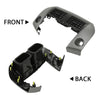 G-PLUS Center Dash A/C Heater Air Vent Cover Trim Bezel Switch Compatible with Toyota Rav4 2006-2012 Dashboard Air Vent Panel