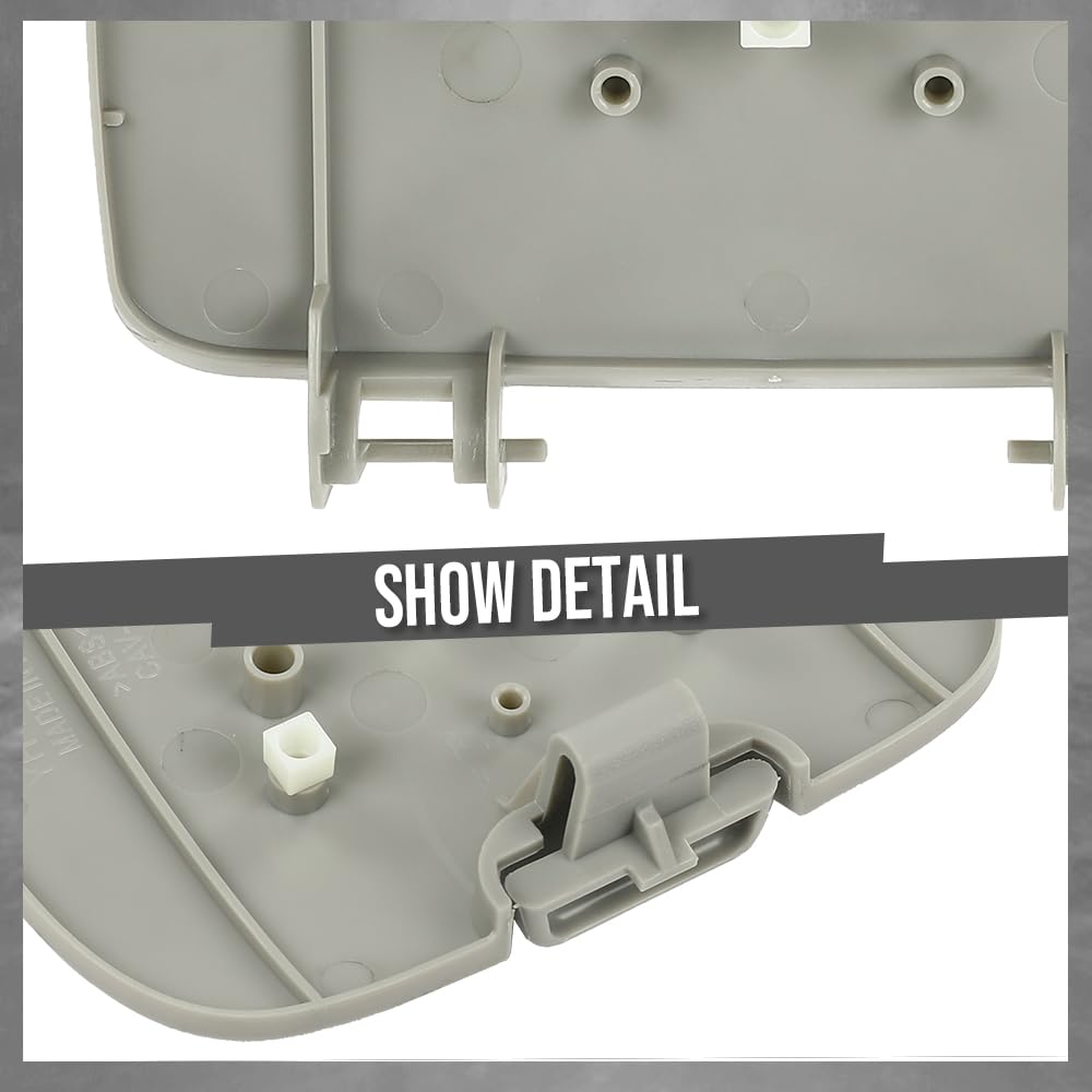 G-PLUS Overhead Console Lid Compatible with Ford F250 F350 F450 F550 Super Duty 2002-2004 Fit Models Without Sun/Moon Roof 2C3Z7811586CAB Gray