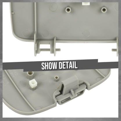 G-PLUS Overhead Console Lid Compatible with Ford F250 F350 F450 F550 Super Duty 2002-2004 Fit Models Without Sun/Moon Roof 2C3Z7811586CAB Gray