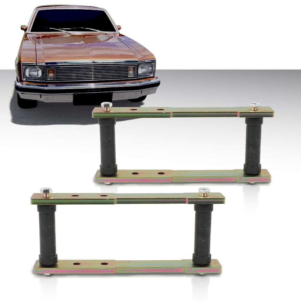 G-PLUS Adjustable 1" to 4" Rear Leaf Spring Shackle Lift Kit Compatible with Dodge Dart 1963-1976/ Demon 1971-1972/Lancer 1961-1962, Fit Plymouth Barracuda 1964-1969/ Valiant 1960-1976 SK-5005