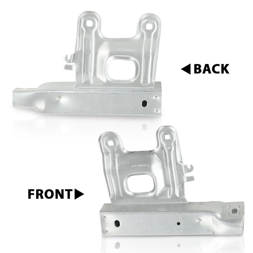 G-PLUS Front Lower Bumper Carrier Bracket Right Side Compatible with BMW 328i 2012-2016/Fit BMW 335i 2012-2015/Fit BMW 228i 2014-2016/Fit BMW 320i 2013-2017/Fit BMW 328d 2014-2017 51117266194