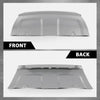 G-PLUS Front Bumper Tow Hook Eye Cover Lower Valance Panel Compatible with Range Rover Evoque 2012-2015 Silver