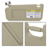 G-PLUS Beige Left Side Sun Visor with Mirror Compatible with Toyota RAV4 2006-2013 74320-42501-A1