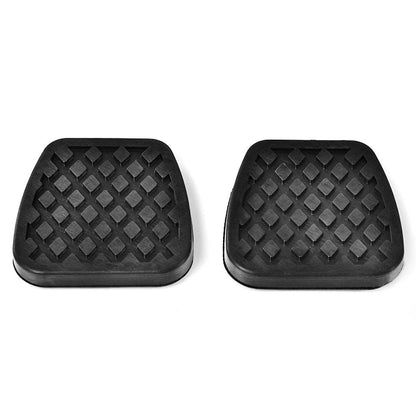 G-PLUS Brake & Clutch Pedal Pad Cover Compatible with 1976-2015 Honda Accord / 1984-2015 Civic / 1984-1990 CRX / 2002-2006 CR-V / 2003-2010 Element / 1979-2001 Prelude,46545-SA5-000 2PCS