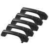 G-PLUS Door Handle Set Compatible with Hummer H3 2006-2010 15296933 15794314 25957909, 25957911 Front and Rear Set of 5 Black