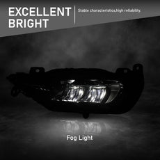 G-PLUS Fog Light for Volvo XC90 XC60 S90 V90 2016-2024 Black Left Side Product Features