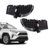 G-PLUS Front Bumper Support Spacer Retainer Brackets RH&LH Compatible with Toyota Rav4 2019 2020 2021 525350R090,525360R070, TO1023126, TO1033126