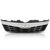 G-PLUS Front Grille Assembly w/Chrome Trim Compatible with Subaru Forester 2011-2013 Upper Bumper Grill Replacement for 91121SC040, 91122SC050
