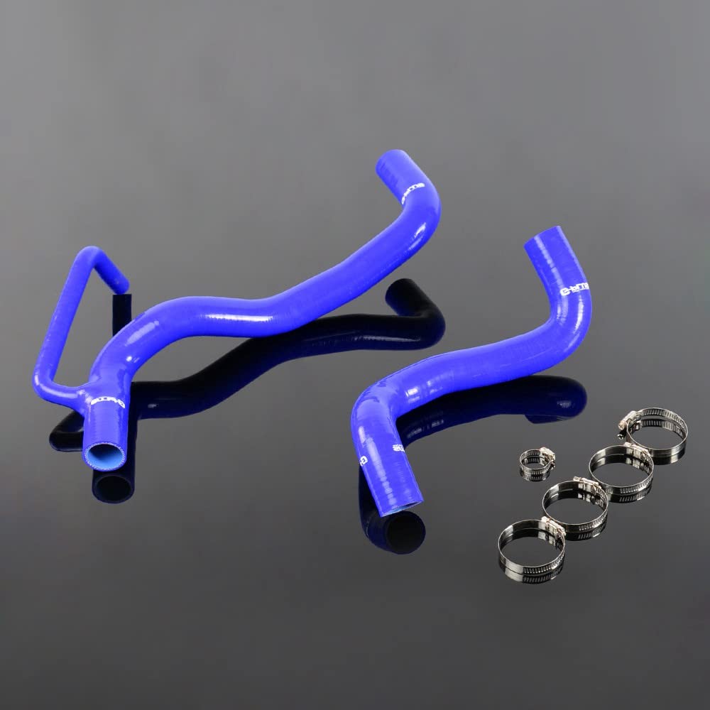 G-PLUS Coolant Silicone Radiator Hose Kit Compatible With 2008-2011 Scion XB T2B 1NZ/2ZR/2AZ-FE (Blue)