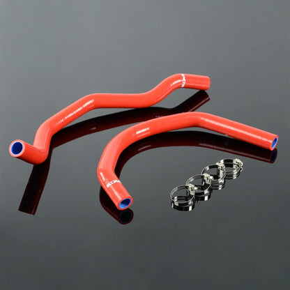 Gplus Silicone Radiator Coolant Hose Kit Clamps Compatible With Yamaha Banshee 1987-2006 YFZ 350 YFZ350 Red