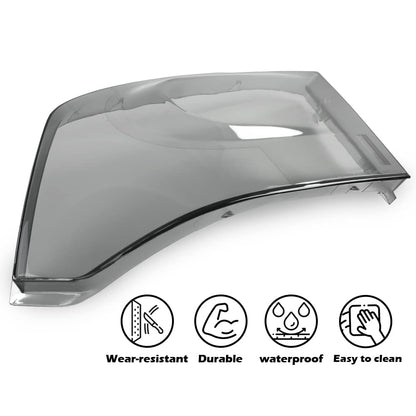 G-PLUS Housing Clear Corner Headlight Head Lamps Cover Smoke Compatible with 2009 2010 Dodge Ram 1500/2010 Dodge Ram 2500 3500 68001484AE 68001484AG
