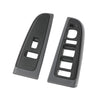 G-PLUS Window Switch Bezel Cover Compatible with Chevy Silverado/GMC Sierra 2003-2007,Fit Chevy Avalanche/Chevy Tahoe/GMC Yukon XL 2004-2006,Fit Chevy Suburban 2004-2007 89045128 89045121 Dark Gray