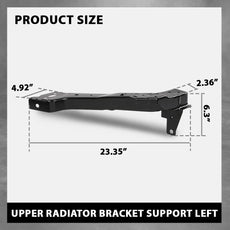 G-PLUS Left Radiator Bracket Support for Dodge Durango 2014-2022 Jeep Grand Cherokee Product Details
