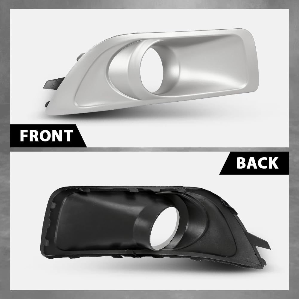 G-PLUS Passenger Side Fog Light Bezel Compatible with Subaru Outback 2010-2012 57731AJ42A, SU1039101