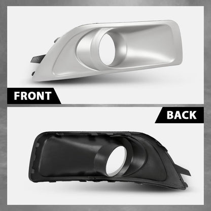 G-PLUS Passenger Side Fog Light Bezel Compatible with Subaru Outback 2010-2012 57731AJ42A, SU1039101