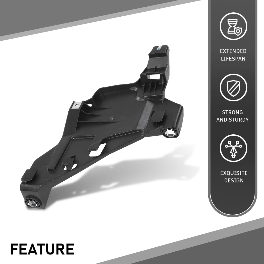 G-PLUS Front Left Headlight Bracket Compatible with Audi Q5 2.0T 2013-2016/3.0L V6 Diesel Turbocharged 2014-2016/3.0L V6 Supercharged 2013-2017, Fit SQ5 3.0L 2014-2017, Headlamp Support Driver Side