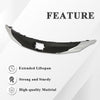 G-PLUS Front Bumper Upper Hood Grill Compatible with Toyota Sienna 2021-2022 Gloss Black/Silver