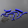 G-PLUS Silicone Coolant Hose Clamps Kit Compatible With TOYOTA LAND CRUISER HDJ80 1HD-T/FT 4.2L Blue