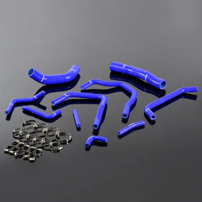 G-PLUS Silicone Coolant Hose Clamps Kit Compatible With TOYOTA LAND CRUISER HDJ80 1HD-T/FT 4.2L Blue