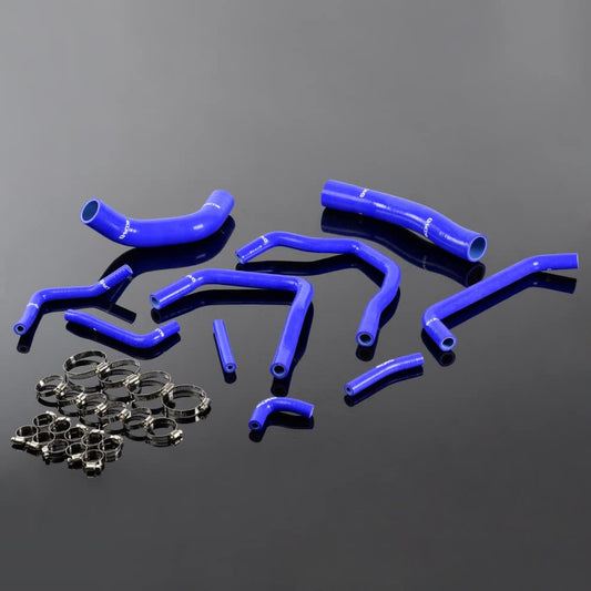 G-PLUS Silicone Coolant Hose Clamps Kit Compatible With TOYOTA LAND CRUISER HDJ80 1HD-T/FT 4.2L Blue