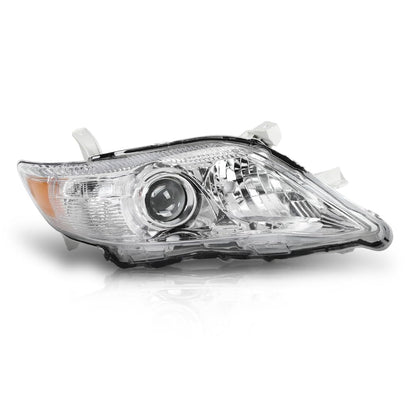 G-PLUS Headlight Assembly Front Headlamp Right Side Compatible with Toyota Camry Sedan 4-Door 2010-2011 TO2503195, TO2503195, 81150-06520, 81110-06520, 8111006500, TO2503191, 8115006500 White