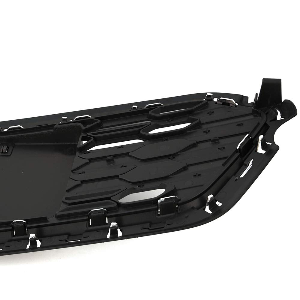 Front Bumper Center Lower Grille Compatible with Chevy Cruze 2016-2018 Honeycomb Mesh Chrome ABS Grill Assembly