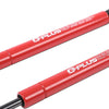 G-PLUS Racing Hood Lift Strut Damper Shock Set- Complete Kit Red Compatible with Ford Racing 15-21