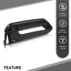 G-PLUS Front Bumper Fog Lamp Bezel Light Cover Passenger Side Compatible with Honda Accord Sedan 2018-2020 Black