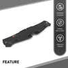 G-PLUS Front Compartment Sight Shield Compatible with Buick Envision 2016 2017 2018 2019 2020 84413364, GM1224152, 23259237 Black