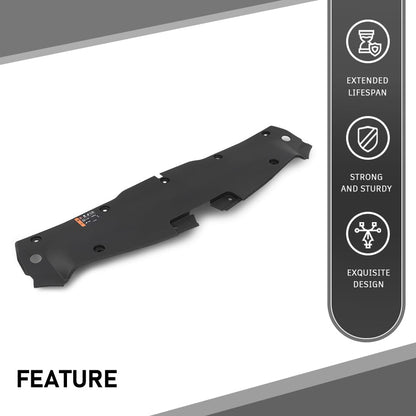 G-PLUS Front Compartment Sight Shield Compatible with Buick Envision 2016 2017 2018 2019 2020 84413364, GM1224152, 23259237 Black