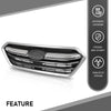 G-PLUS Front Replacement Grille Grill Chrome Compatible with Subaru Outback 2018-2019 91121AL16B, SU1200173