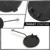 G-PLUS Front Bumper Trailer Towing Tow Hook Eye Cover Compatible with Audi A4 B8 2012-2015 facelifted,NOT Fit S LINE 8K5807241C