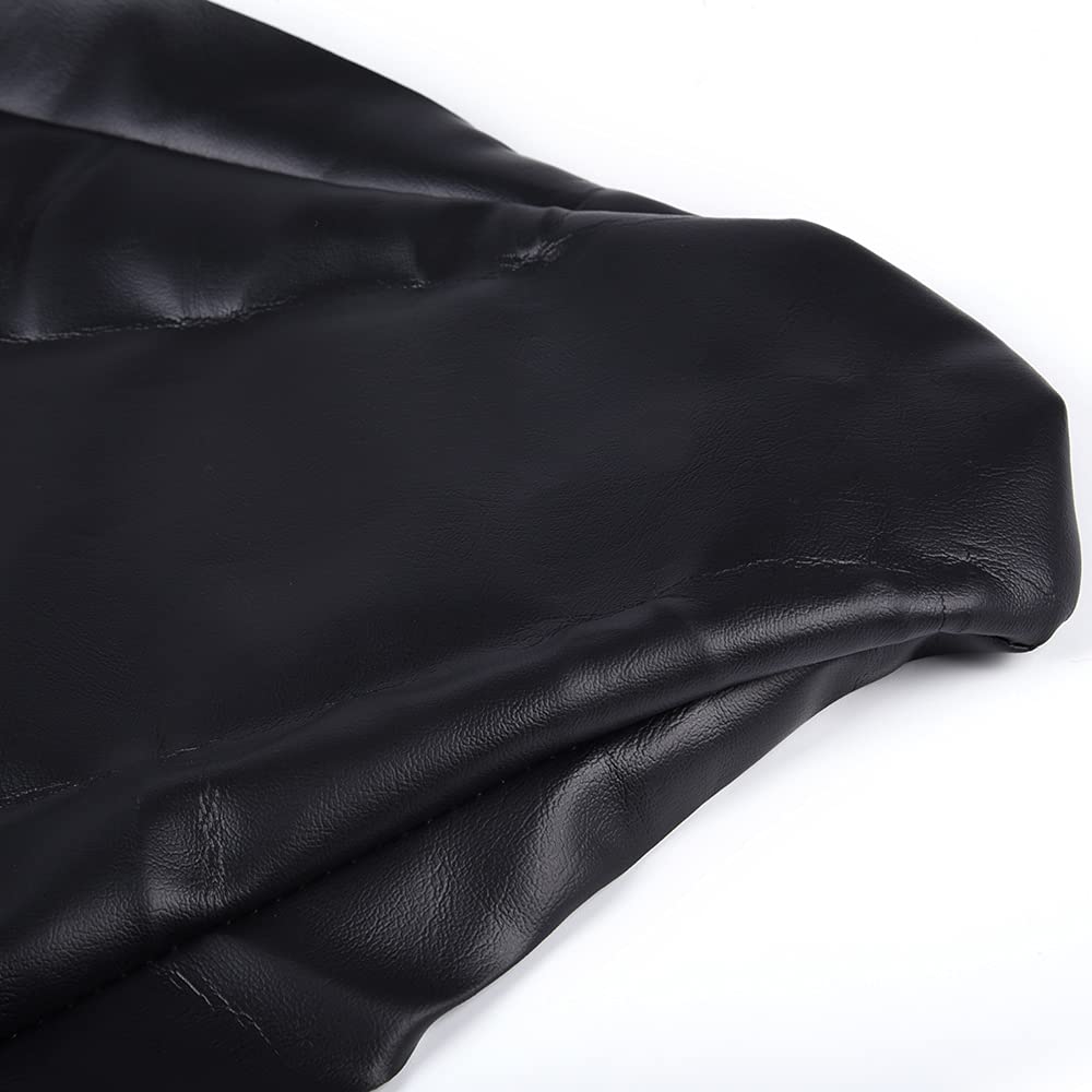 G-PLUS ATV Seat Cover Replacement for Yamaha Raptor 660 01-04 Black