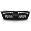 G-PLUS Front Bumper Grille Compatible with Subaru XV Crosstrek 2013 2014 2015 Mesh Grill Assembly 91122FJ020, 91123FJ040, 91123FJ050, SU1200151C, SU1210100, SU1202100