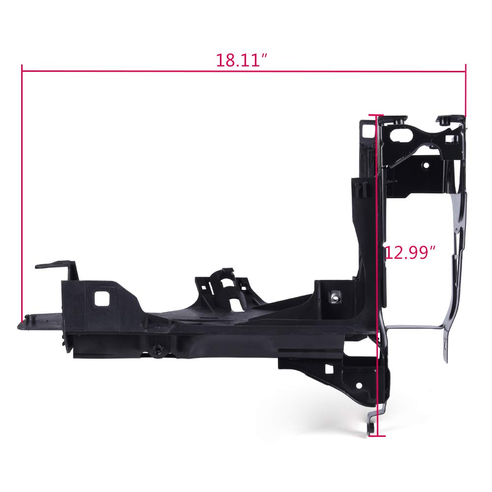G-PLUS Left Headlight Lamp Mount Bracket Left Driver Side Headlamps Support Bracket 51647200793 51647200794 BM1225133 BM1225134