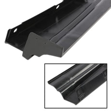 G-PLUS Rear Bumper Fillers 7PCS for Cadillac Eldorado 1979-1985 Black Plastic Additional Angle