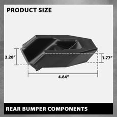 G-PLUS Lower Bumper Valance Brace Bracket for Ford Focus 2012-2016 Close-up View