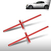 G-PLUS Subframe Connectors Control Arm Compatible with Ford Mustang 1979-2004 Fit Ford Cobras 1993-1998 (Not Fit 1999-2004 Cobras with IRS) Red