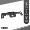 G-PLUS TPE Dash Cover Panel Compatible with Pontiac Firebird Trans Am 1970-1981 Black