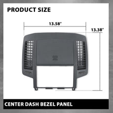 G-PLUS Dash Bezel Panel for Nissan Altima 2005-2006 Gray Storage Vent Cover Product Details