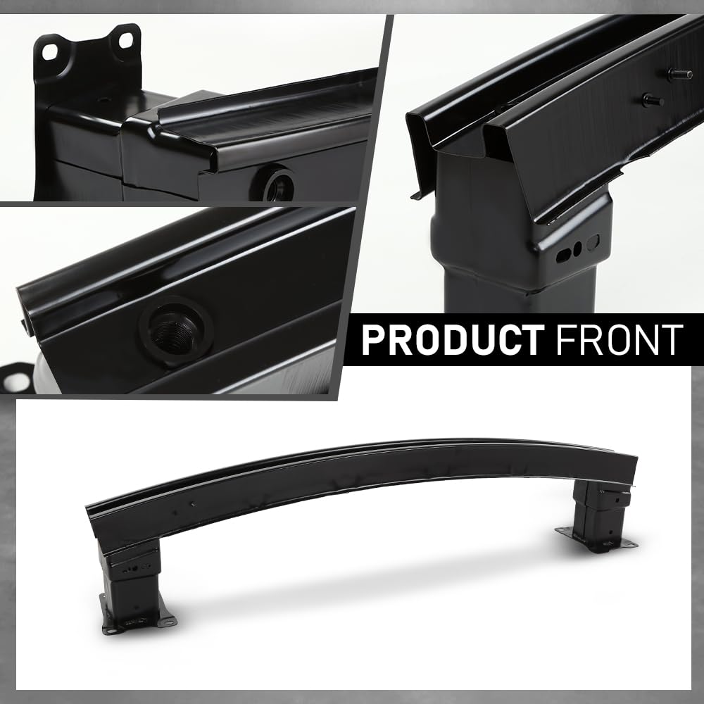 G-PLUS Rear Bumper Reinforcement Steel Compatible with Volkswagen Jetta 2019-2023 17A807305E, VW1106136