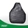 G-PLUS Motorcycle Seat Cover Compatible with Honda TRX 400 Ex, Black ATV Leather Seat Cover