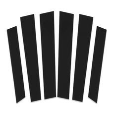 G-PLUS Window Pillar Posts 6PCS for Honda CRV 2007-2011 Black