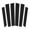G-PLUS Window Pillar Posts 6PCS Set Cover Door Trim Compatible with 2007-2011 Honda CRV 4dr Black